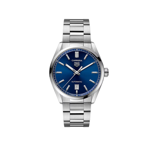 TAG Heuer Carrera Calibre 5 Automatic 39mm Watch WBN2112.BA0639 at David M Robinson