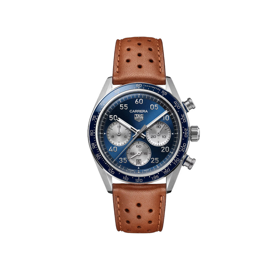 TAG Heuer Carrera Chronograph Sport 42mm Automatic Watch CDB2111.FC8378 at David M Robinson