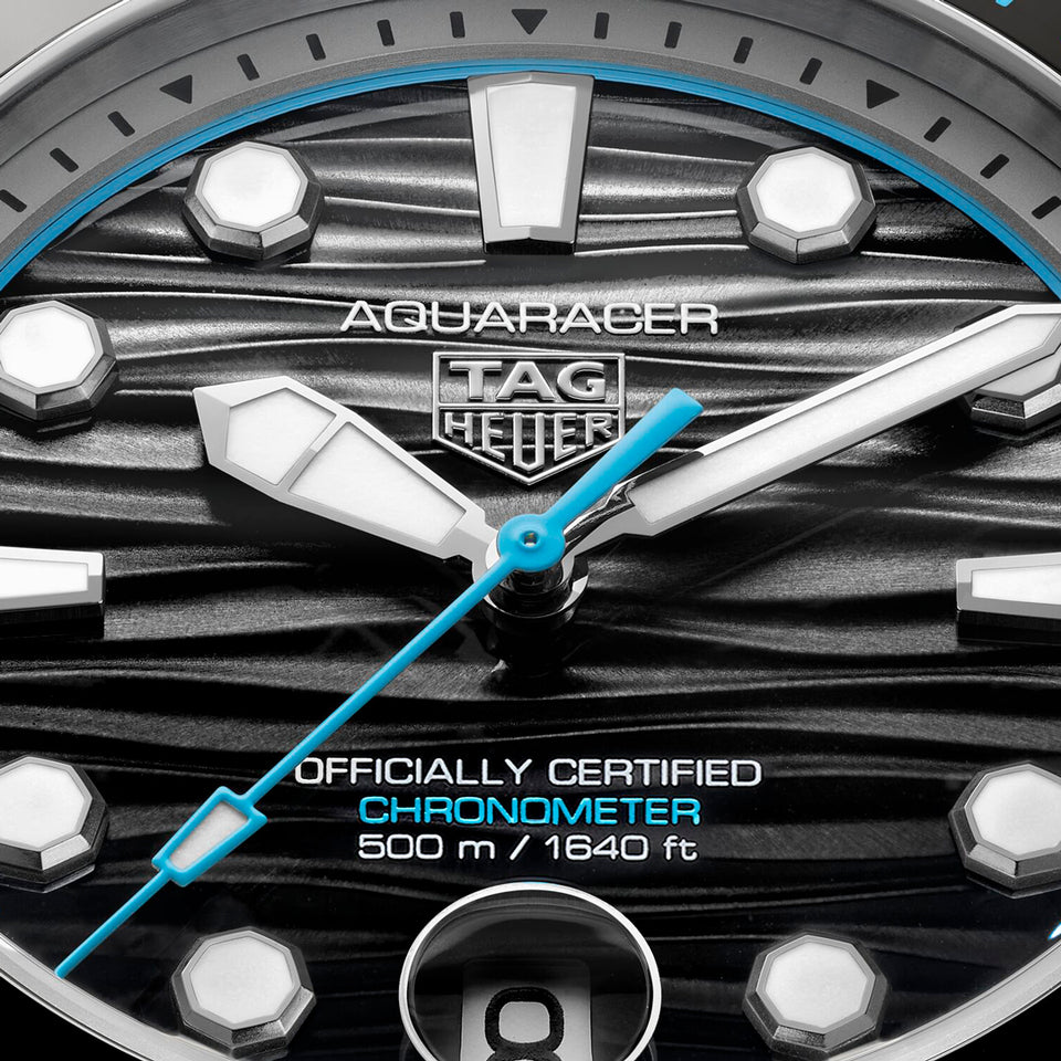 TAG Heuer Aquaracer Professional 500 Date Automatic 42mm Watch WBP5182.BF0010 at David M Robinson