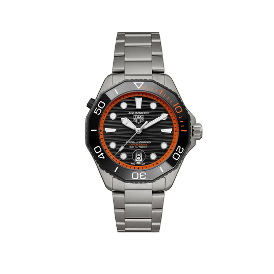 TAG Heuer Aquaracer Professional 500 Date Automatic 42mm Watch WBP5183.BF0010 at David M Robinson