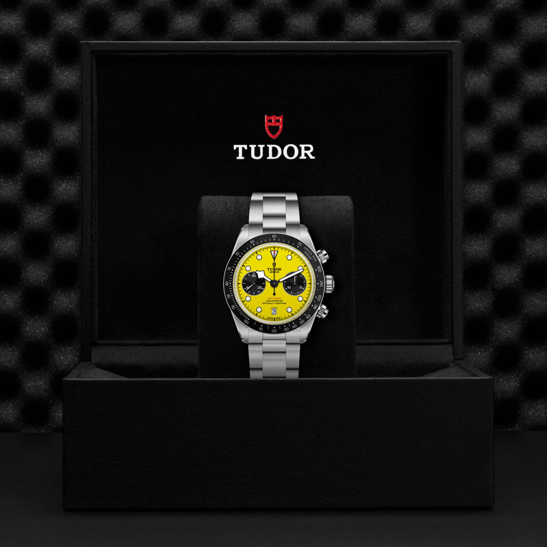 TUDOR Black Bay Chrono Yellow Automatic 39mm Watch at David M Robinson