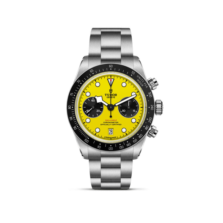 TUDOR Black Bay Chrono Yellow Automatic 39mm Watch at David M Robinson