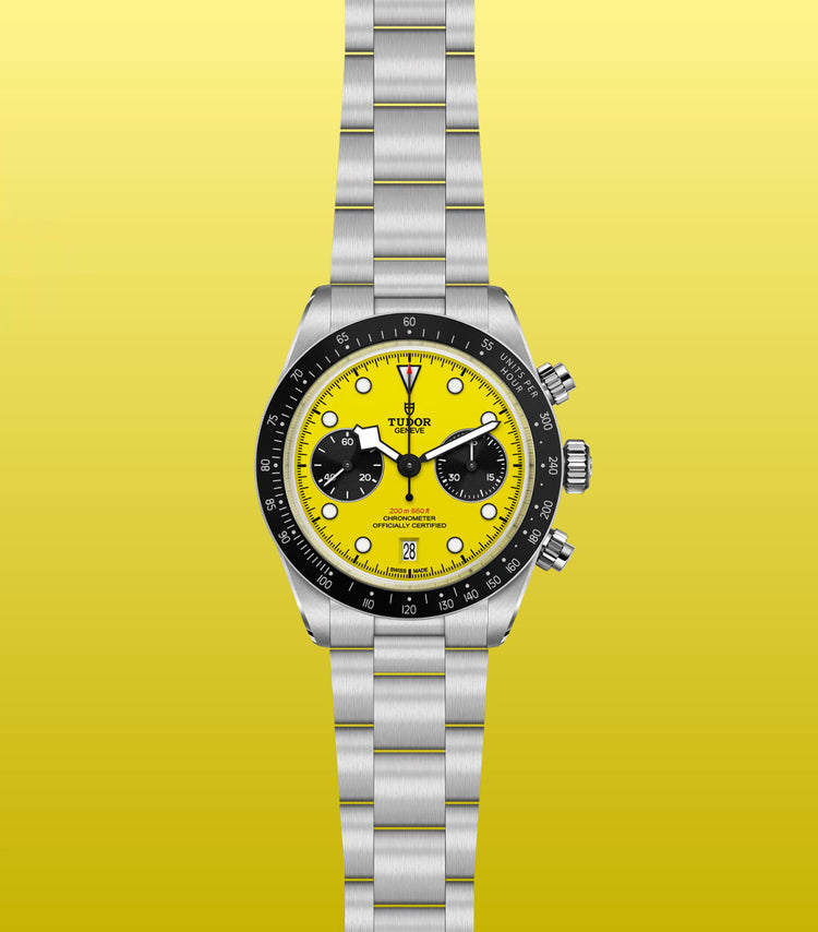 TUDOR Black Bay Chrono Bumblebee at David M Robinson