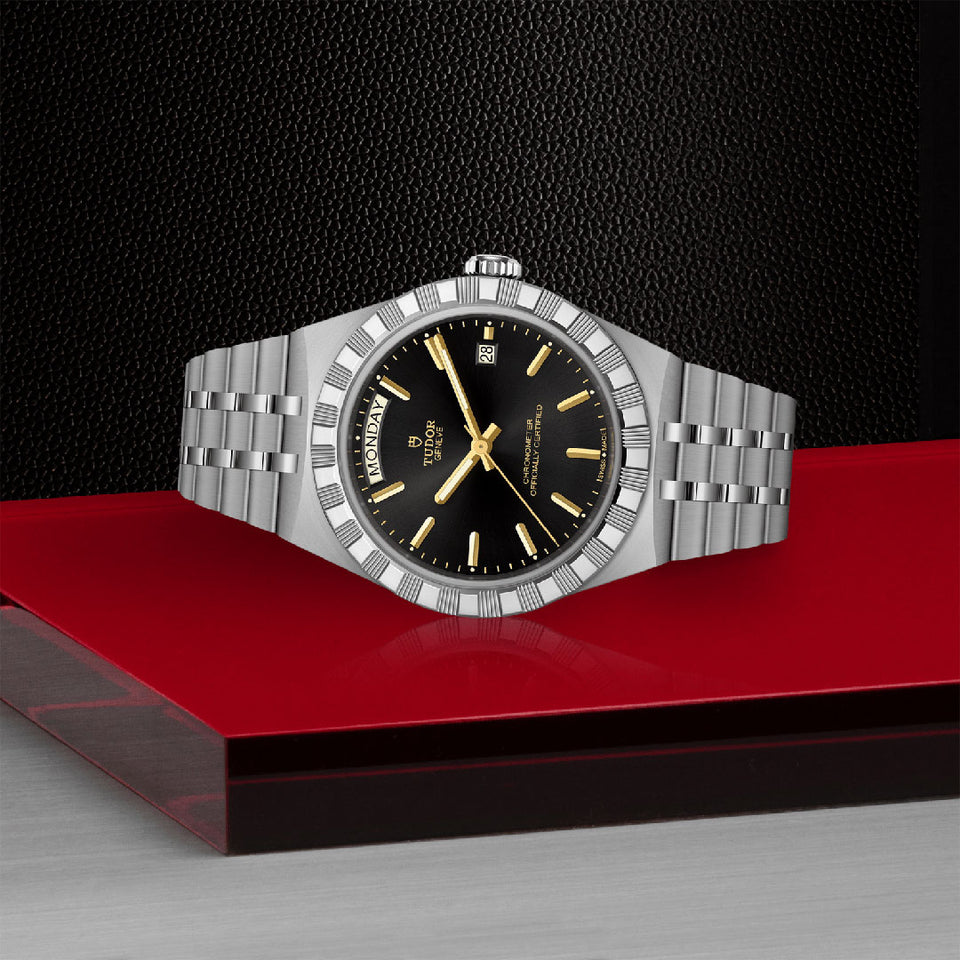 TUDOR Royal Automatic 40mm Watch M2840D1A0-0001 at David M Robinson, an official TUDOR Retailer