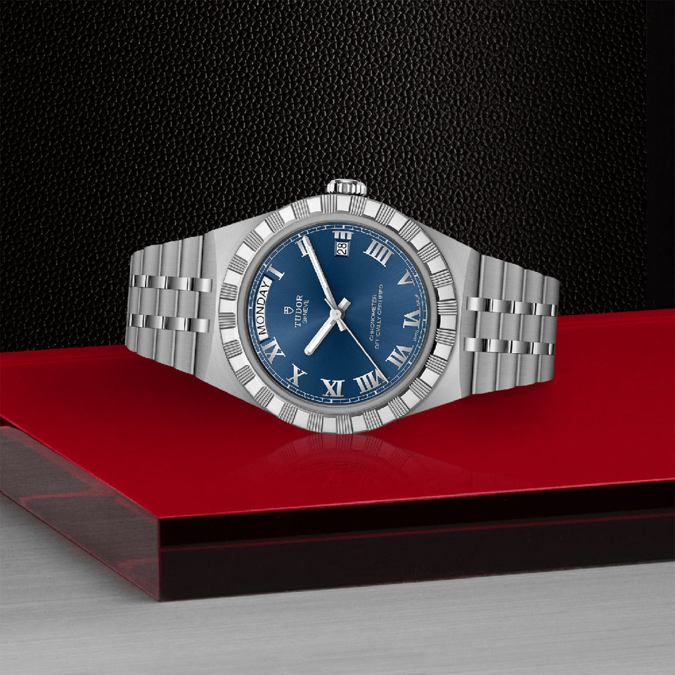 TUDOR Royal Automatic 40mm Watch M2840D1A0-0002 at David M Robinson, an official TUDOR Retailer