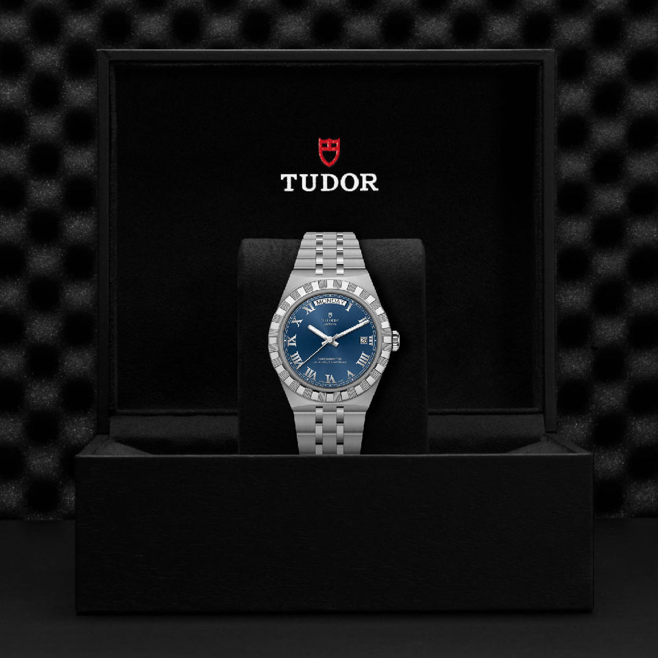 TUDOR Royal Automatic 40mm Watch M2840D1A0-0002 at David M Robinson, an official TUDOR Retailer