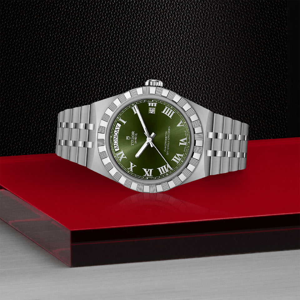 TUDOR Royal Automatic 40mm Watch M2840D1A0-0003 at David M Robinson, an official TUDOR Retailer
