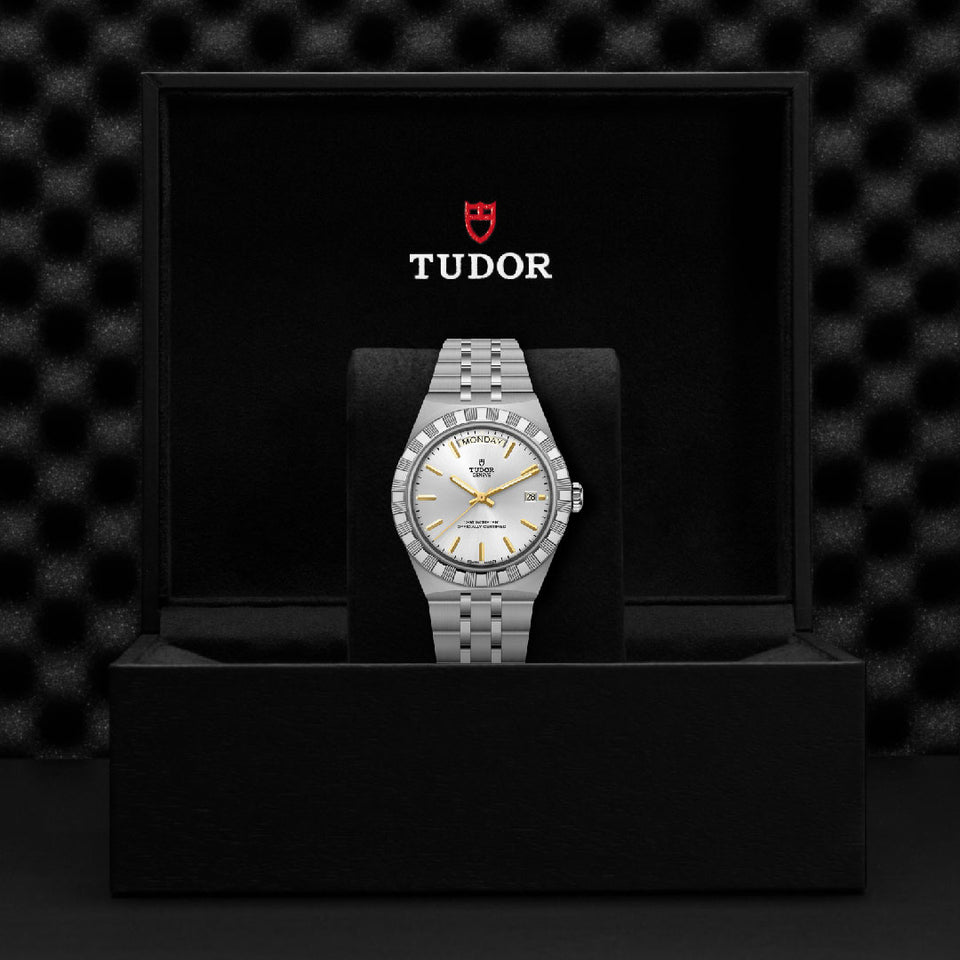 TUDOR Royal Automatic 40mm Watch M2840D1A0-0004 at David M Robinson, an official TUDOR Retailer