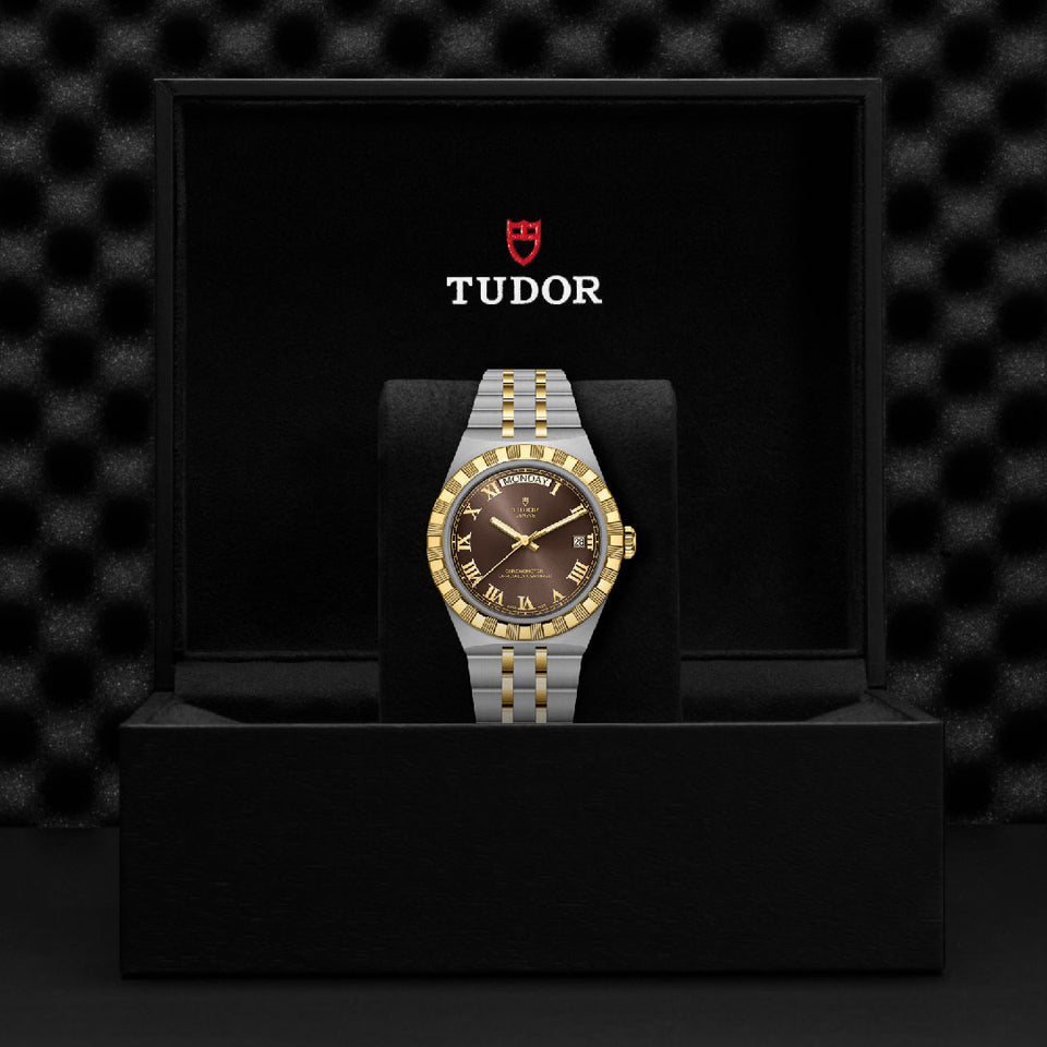 TUDOR Royal Automatic 40mm Watch M2840D1A3-0001 at David M Robinson, an official TUDOR Retailer