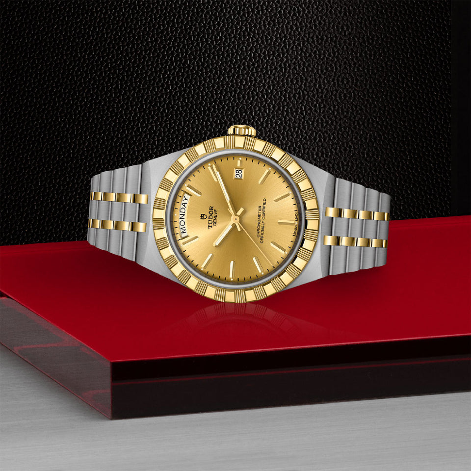 TUDOR Royal Automatic 40mm Watch M2840D1A3-0002 at David M Robinson, an official TUDOR Retailer