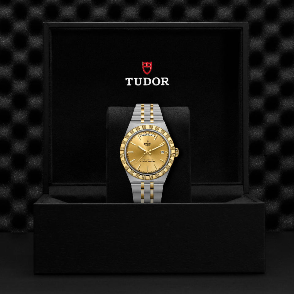 TUDOR Royal Automatic 40mm Watch M2840D1A3-0002 at David M Robinson, an official TUDOR Retailer