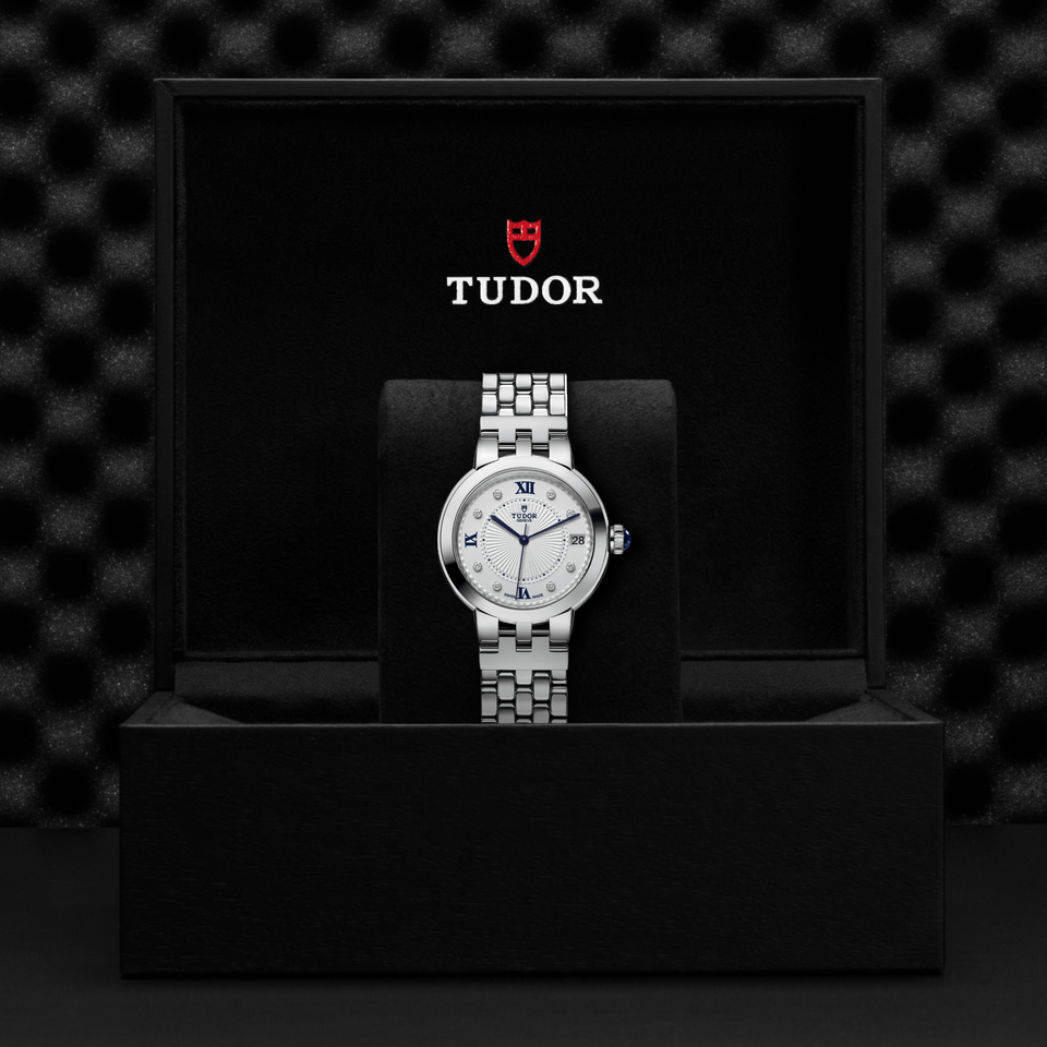 TUDOR Clair de Rose 34mm Automatic Watch at David M Robinson