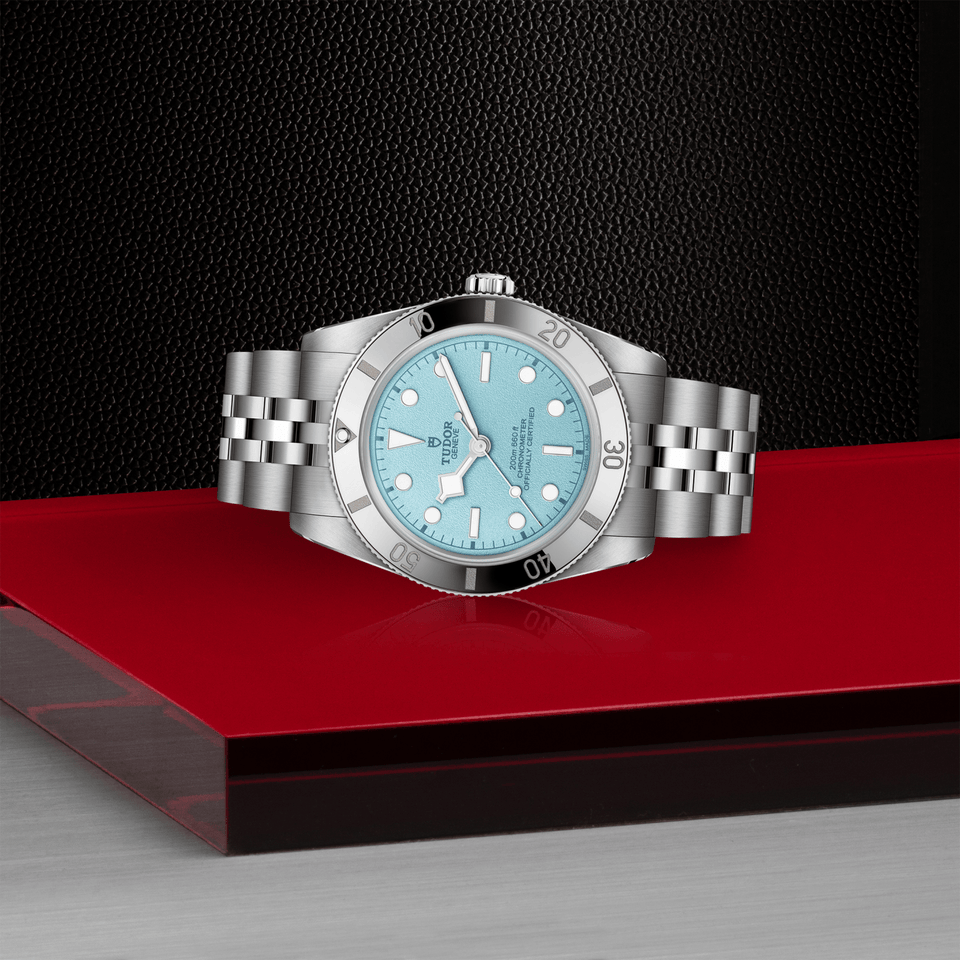 TUDOR Black Bay 54 "Lagoon Blue" Automatic Watch at David M Robinson