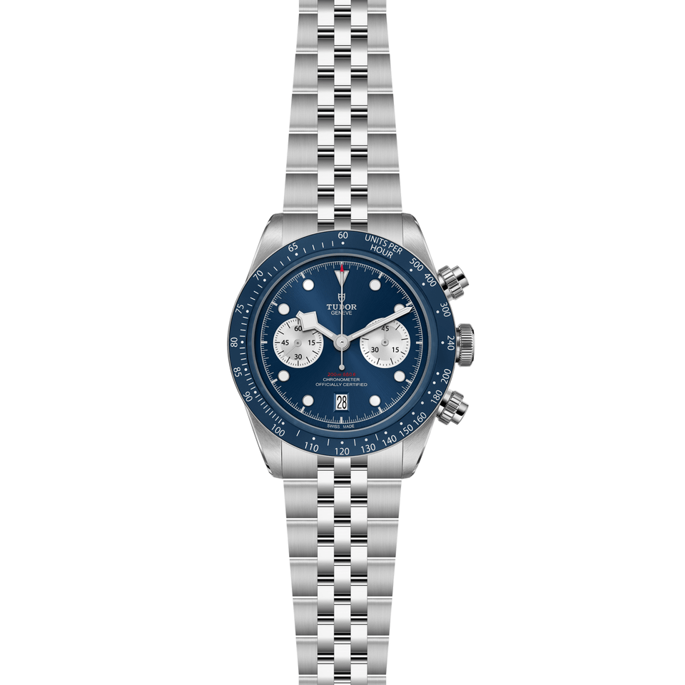 TUDOR Black Bay Chrono Blue Automatic 41mm Watch at David M Robinson