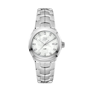TAG Heuer Link 32mm Diamond & Mother Of Pearl Quartz Watch