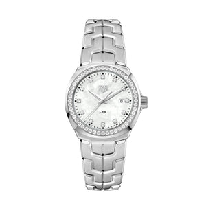 TAG Heuer Link 32mm Diamond & Mother Of Pearl Quartz Watch